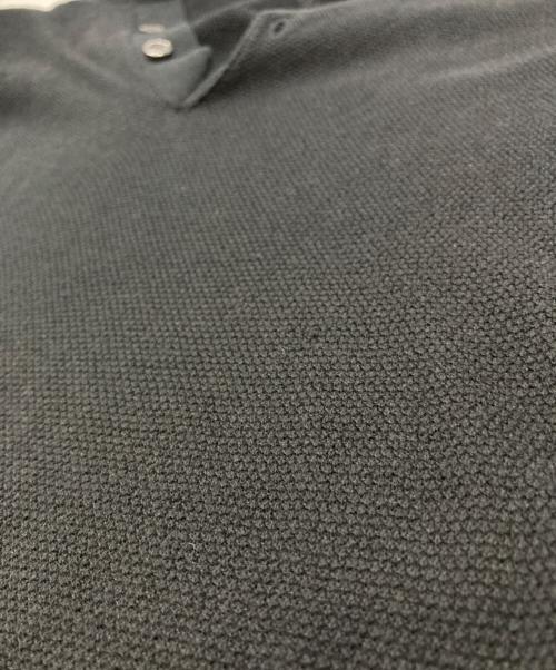 JOHN SMEDLEY（ジョンスメドレー）JOHN SMEDLEY (ジョンスメドレー) シーアイランドコットンニットポロシャツ ブラック サイズ:Ⅿの古着・服飾アイテム