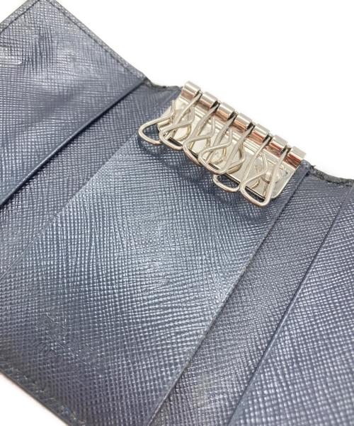 PRADA（プラダ）PRADA (プラダ) キーケース ネイビー サイズ:-の古着・服飾アイテム