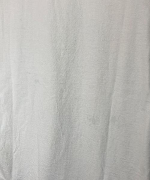 JUN/NAKAYAMA（ジュン ナカヤマ）JUN/NAKAYAMA (ジュン ナカヤマ) ダメージ加工プリントTシャツ ベージュ サイズ:Ⅿの古着・服飾アイテム