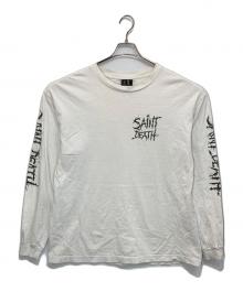 SAINT MICHAEL（セントマイケル）の古着「LS TEE SAINTDEATH」｜ホワイト