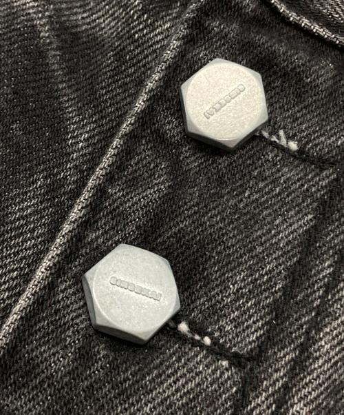 THUG CLUB（サグ クラブ）THUG CLUB (サグ クラブ) DOUBLE KNEE DAMAGE SHORTS グレー サイズ:2の古着・服飾アイテム