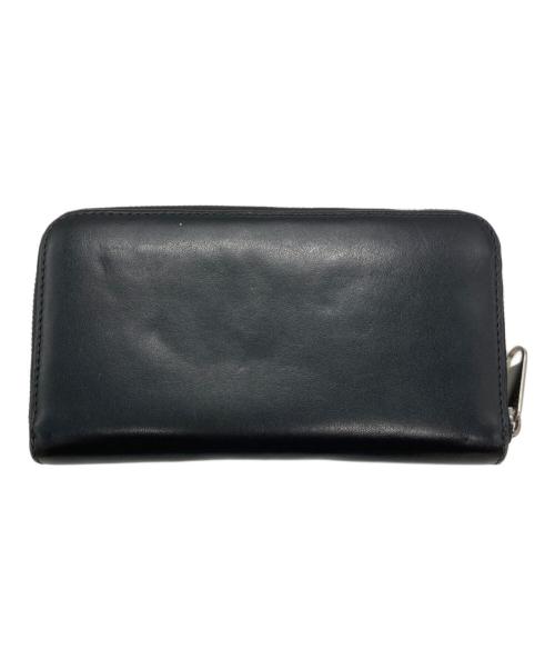 BURBERRY（バーバリー）BURBERRY (バーバリー) ラウンドファスナー財布 ブラック サイズ:-の古着・服飾アイテム