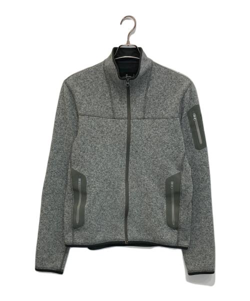 ARC'TERYX（アークテリクス）ARC'TERYX (アークテリクス) COVERT CARDIGAN グレー×グリーン サイズ:Sの古着・服飾アイテム