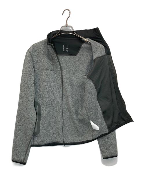 ARC'TERYX（アークテリクス）ARC'TERYX (アークテリクス) COVERT CARDIGAN グレー×グリーン サイズ:Sの古着・服飾アイテム