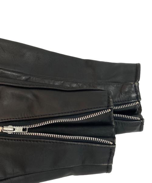 Schott（ショット）Schott (ショット) ワンスター レザーライダースジャケット ブラック サイズ:38の古着・服飾アイテム