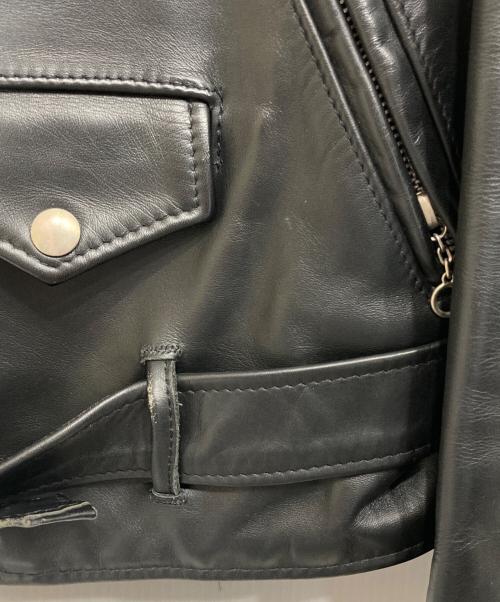 Schott（ショット）Schott (ショット) ワンスター レザーライダースジャケット ブラック サイズ:38の古着・服飾アイテム
