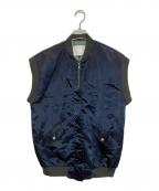 RIM.ARKリムアーク）の古着「MA-1 vest」｜ネイビー
