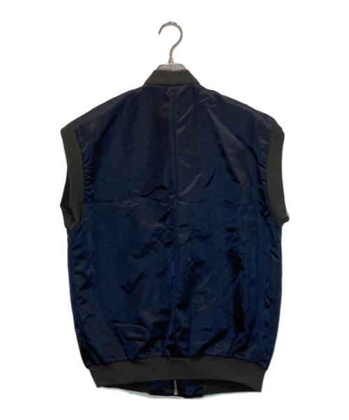 RIM.ARK（リムアーク）RIM.ARK (リムアーク) MA-1 vest ネイビー サイズ:FREEの古着・服飾アイテム