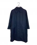 MARGARET HOWELLマーガレットハウエル）の古着「SATIN WOOL TWILL」｜ネイビー