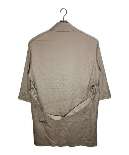AURALEE（オーラリー）AURALEE (オーラリー) WASHED FINX CHAMBRAY TWILL SOUTIENCOLLAR PADDED CT ベージュ サイズ:34の古着・服飾アイテム