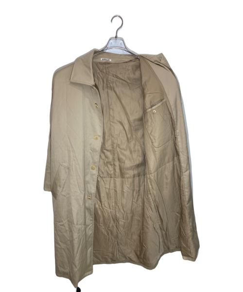AURALEE（オーラリー）AURALEE (オーラリー) WASHED FINX CHAMBRAY TWILL SOUTIENCOLLAR PADDED CT ベージュ サイズ:34の古着・服飾アイテム