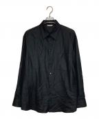 AURALEEオーラリー）の古着「SUPER LIGHT WOOL SHIRT」｜ブラック