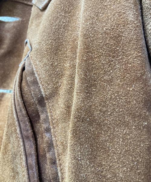 Schott（ショット）Schott (ショット) スウェードランチジャケット ブラウン サイズ:38の古着・服飾アイテム