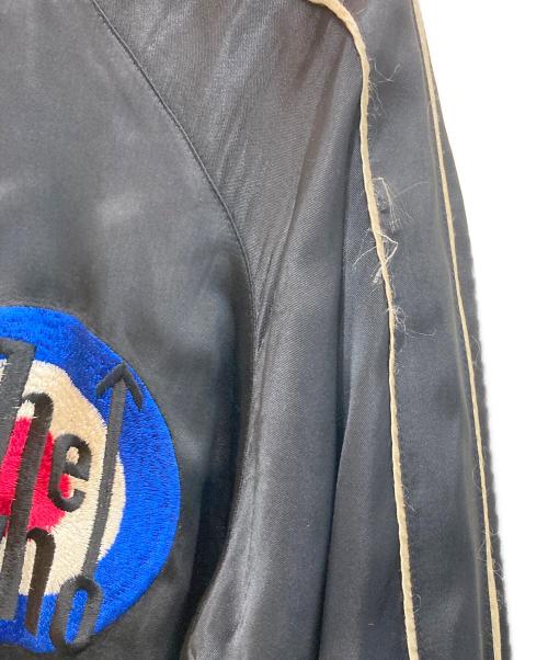 THE WHO（ザ・フー）the who (ザ・フー) スカジャン ブラック サイズ:Lの古着・服飾アイテム