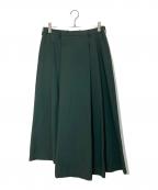 LAD MUSICIANラッドミュージシャン）の古着「Asymmetry Slacks」｜グリーン