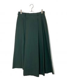 LAD MUSICIAN（ラッドミュージシャン）の古着「Asymmetry Slacks」｜グリーン