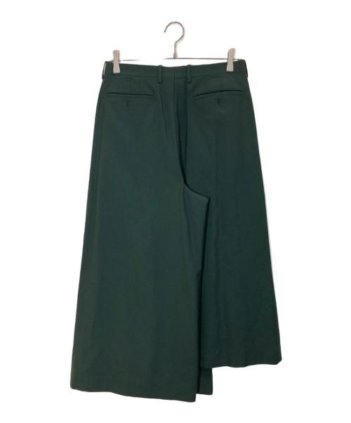 LAD MUSICIAN（ラッドミュージシャン）LAD MUSICIAN (ラッドミュージシャン) Asymmetry Slacks グリーン サイズ:42の古着・服飾アイテム