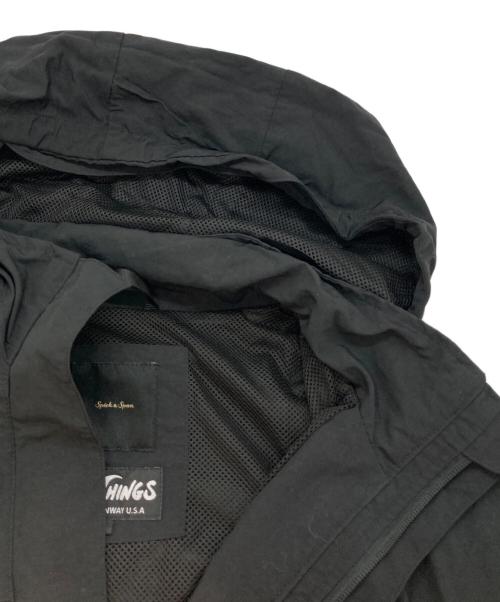 Spick and Span（スピック＆スパン）Spick and Span (スピック＆スパン) WILD THINGS (ワイルドシングス) 別注マウンテンパーカー ブラック サイズ:SIZE Mの古着・服飾アイテム