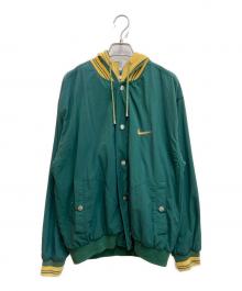 NIKE（ナイキ）の古着「レイヤードジャケット」｜グリーン×イエロー