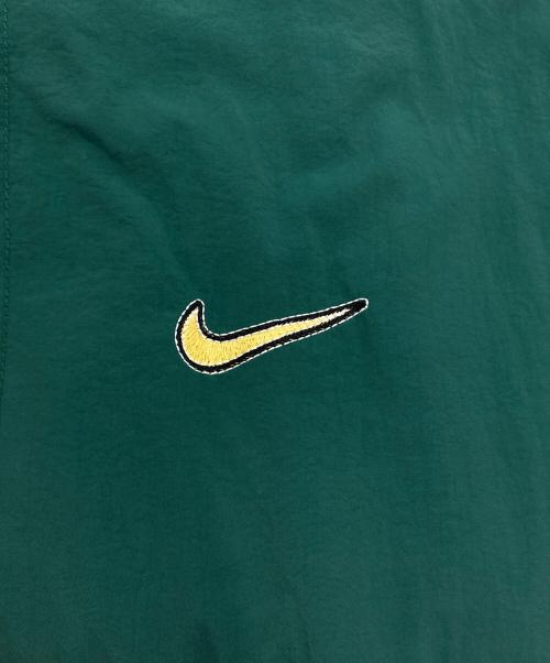 NIKE（ナイキ）NIKE (ナイキ) レイヤードジャケット グリーン×イエロー サイズ:Sの古着・服飾アイテム