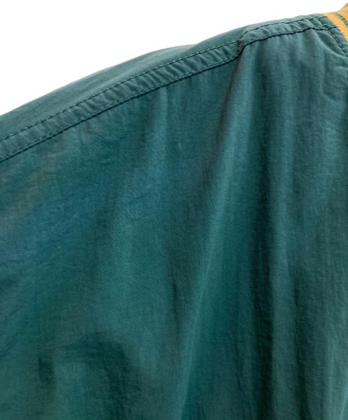 NIKE（ナイキ）NIKE (ナイキ) レイヤードジャケット グリーン×イエロー サイズ:Sの古着・服飾アイテム