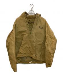 U'S NAVY（ユーエスネイビー）の古着「N-2 デッキレインパーカー」｜カーキ