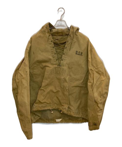 U'S NAVY（ユーエスネイビー）U'S NAVY (ユーエスネイビー) N-2 デッキレインパーカー カーキ サイズ:SIZE EX LARGEの古着・服飾アイテム