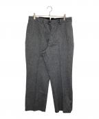 ORGUEILオルゲイユ）の古着「コットンコバート ワークトラウザー」｜グレー