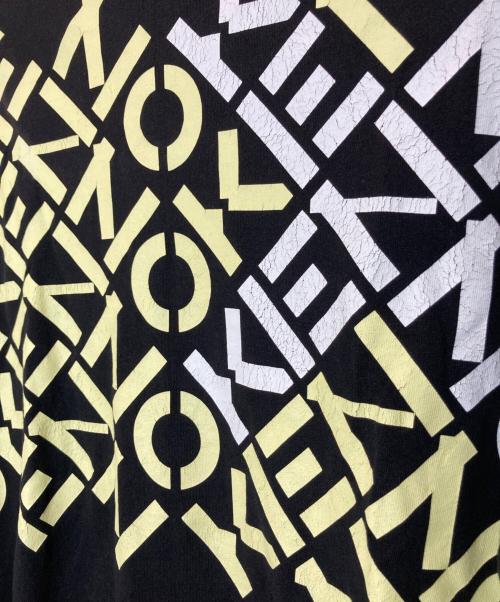 KENZO（ケンゾー）KENZO (ケンゾー) Monogram Print T-Shirt ブラック サイズ:Lの古着・服飾アイテム