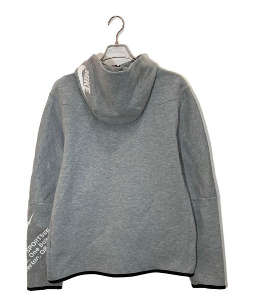 NIKE（ナイキ）NIKE (ナイキ) AS M NSW TCH FLC FZ WR HOODIE DK GREY HEATHER グレー サイズ:XXLの古着・服飾アイテム