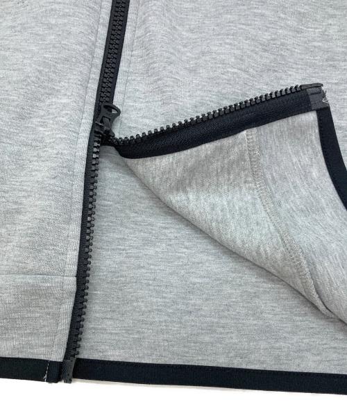 NIKE（ナイキ）NIKE (ナイキ) AS M NSW TCH FLC FZ WR HOODIE DK GREY HEATHER グレー サイズ:XXLの古着・服飾アイテム