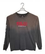 FELiX×JOURNAL STANDARD relumeフィリックス×ジャーナルスタンダード レリューム）の古着「プリント ロング Tシャツ」｜ブラック