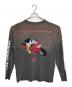 FELiX (フィリックス) JOURNAL STANDARD relume (ジャーナルスタンダード レリューム) プリント ロング Tシャツ ブラック サイズ:M：4000円