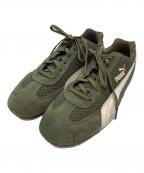 PUMAプーマ）の古着「SPEEDCAT MESH」｜オリーブ