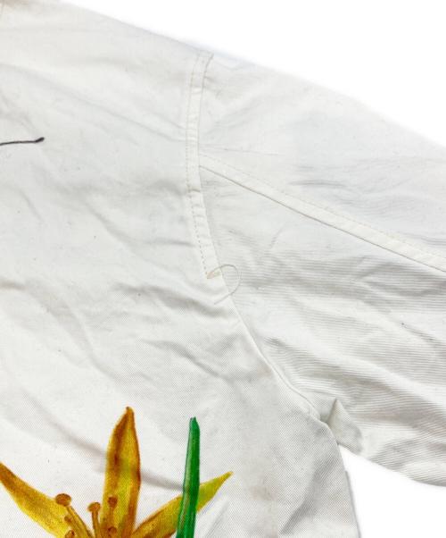 ADISH（アディッシュ）Adish (アディッシュ) SMALL TALK STUDIO CHORE JACKET ホワイト サイズ:Sの古着・服飾アイテム