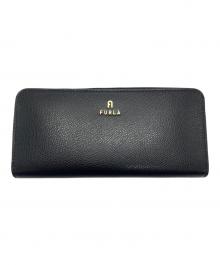 FURLA（フルラ）の古着「CAMELIA ジップアラウンドXL」｜ブラック