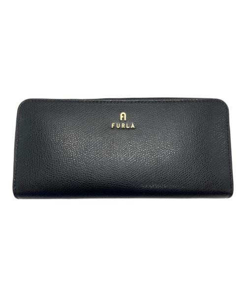 FURLA（フルラ）FURLA (フルラ) CAMELIA ジップアラウンドXL ブラック サイズ:-の古着・服飾アイテム