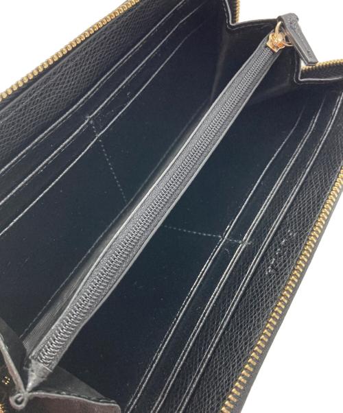 FURLA（フルラ）FURLA (フルラ) CAMELIA ジップアラウンドXL ブラック サイズ:-の古着・服飾アイテム