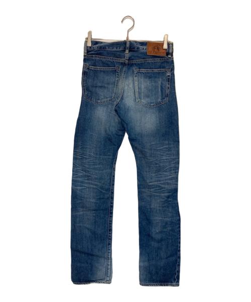 Hysteric Glamour（ヒステリックグラマー）Hysteric Glamour (ヒステリックグラマー) 加工デニムパンツ ブルー サイズ:29の古着・服飾アイテム