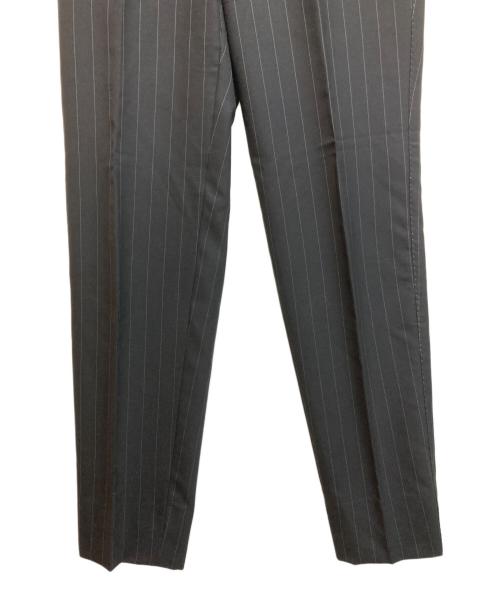 Paul Smith COLLECTION（ポールスミス コレクション）Paul Smith COLLECTION (ポールスミス コレクション) ストライプテーラードセットアップ ブラック サイズ:Ⅿの古着・服飾アイテム