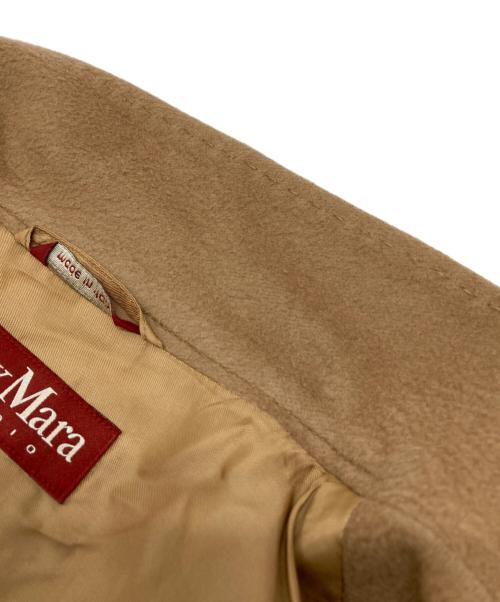 Max Mara Studio（マックスマーラ ストゥディオ）Max Mara Studio (マックスマーラ ストゥディオ) ウールコート ベージュ サイズ:J 40の古着・服飾アイテム
