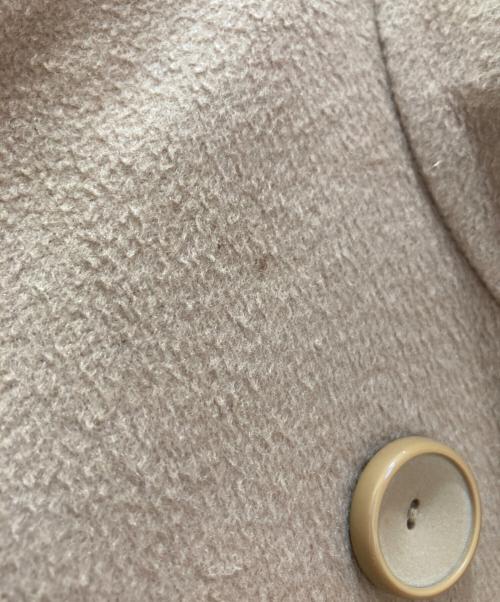 Max Mara Studio（マックスマーラ ストゥディオ）Max Mara Studio (マックスマーラ ストゥディオ) ウールコート ベージュ サイズ:J 40の古着・服飾アイテム
