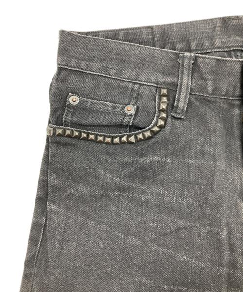Hysteric Glamour（ヒステリックグラマー）Hysteric Glamour (ヒステリックグラマー) デニムパンツ グレー サイズ:30の古着・服飾アイテム
