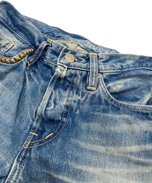Hysteric Glamour（ヒステリックグラマー）Hysteric Glamour (ヒステリックグラマー) SP加工WRデニム ブルー サイズ:30の古着・服飾アイテム