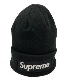 SUPREME×New Era（シュプリーム×ニューエラ）の古着「BOXロゴニット帽」｜ブラック