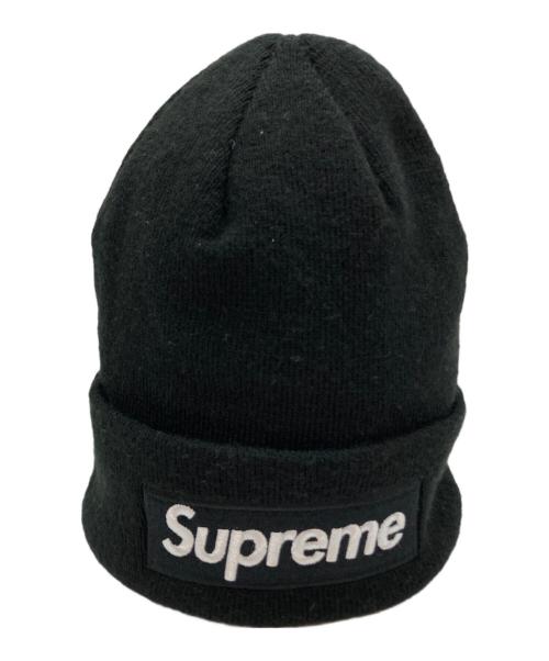 SUPREME（シュプリーム）Supreme (シュプリーム) New Era (ニューエラ) BOXロゴニット帽 ブラック サイズ:-の古着・服飾アイテム