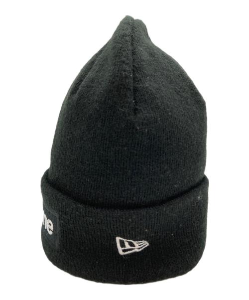 SUPREME（シュプリーム）Supreme (シュプリーム) New Era (ニューエラ) BOXロゴニット帽 ブラック サイズ:-の古着・服飾アイテム