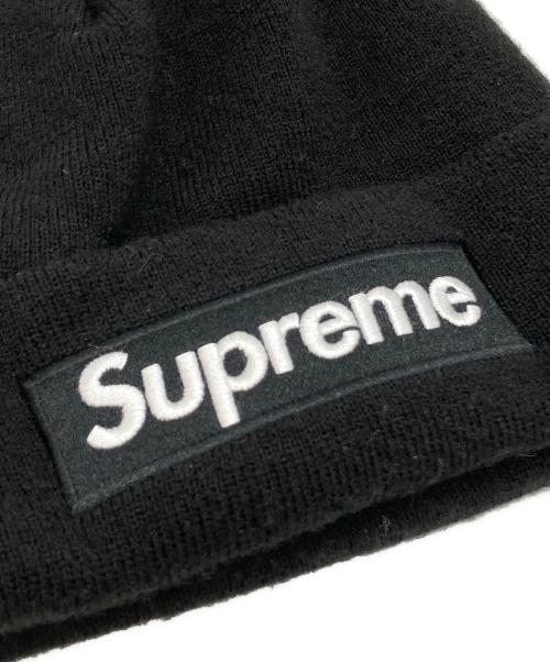 SUPREME（シュプリーム）Supreme (シュプリーム) New Era (ニューエラ) BOXロゴニット帽 ブラック サイズ:-の古着・服飾アイテム