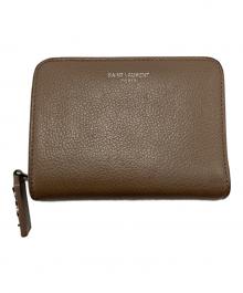 Saint Laurent Paris（サンローランパリ）の古着「リヴゴーシュ コンパクト ジップウォレット」｜ベージュ