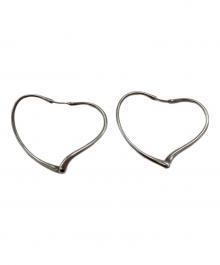TIFFANY & Co.（ティファニー）の古着「オープン ハート フープ ピアス」